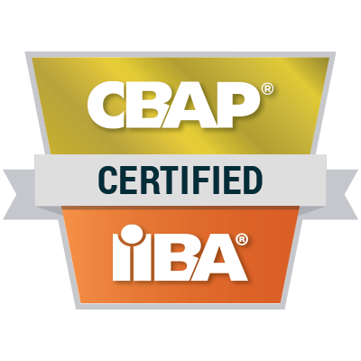 CBAP Certification Badge CBAP Certification Badge
